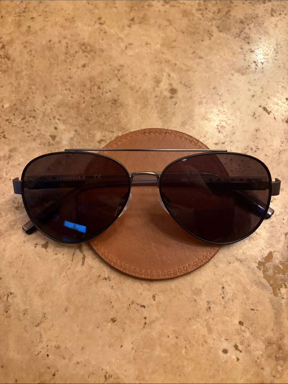 Converse aviator sunglasss for men, VERY GOOD condition, WORN ONCE